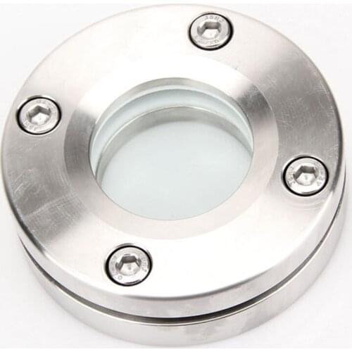 DN50-DN125 Flange Sight Glass Stainless Steel 304 Sanitary Diopters