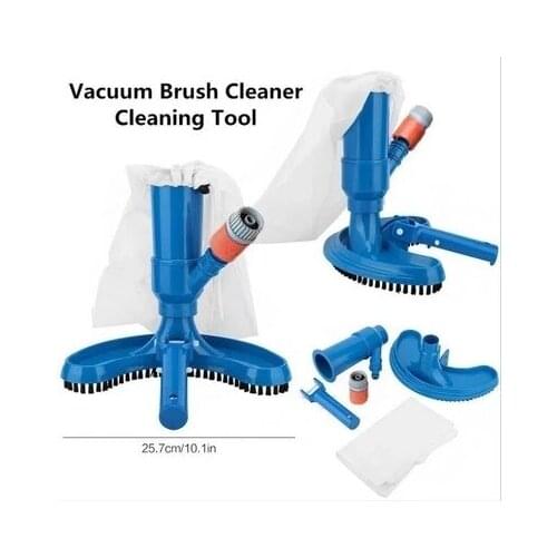Swimming Pool Vacuum Cleaner Cleaning disinfect Tool Suction Head Pond Fountain Spa Pool Vacuum Cleaner Brush EU/US Standard