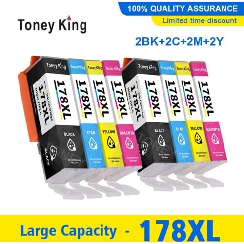 178 178XL Ink Cartridge Replacement For HP 178 For HP178XL Photosmart 5520 6510 6520 7520 3070A 3520 4610 4620 Inkjet Printer