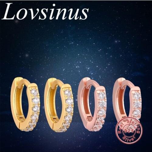 Женские золотые серьги Lovsinus China At AliExpress