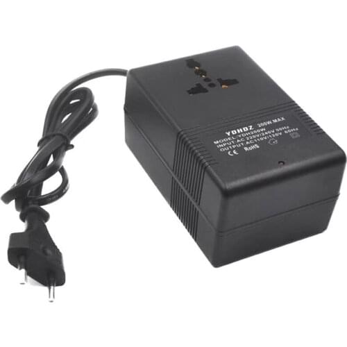 200W Voltage Converter Transformer Step Down 220V to 110V AC Step Down Travel Voltage Transformer Converter