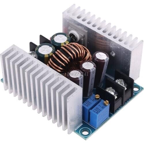 20A 300W DIY Adjustable DC Converter Step-down Constant Voltage Constant Current Power Module 24V to 12V Dropship