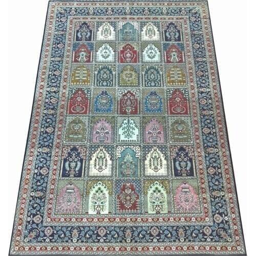 Seeykeep™ 5x8ft silk handknotted oriented traditional classic persian rug-SK3036097