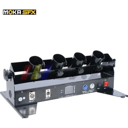 Wedding confetti machine Special Effect function 4 Head Confetti Launcher DMX Confetti Shooter Machine