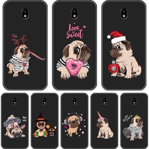 Back Cover For Samsung Galaxy J4 J6 J8 Plus Pud Dog Silicone Case For Samsung J3 J5 J7 2015 2016 2017 J2 J5 J7 Prime Phone Case