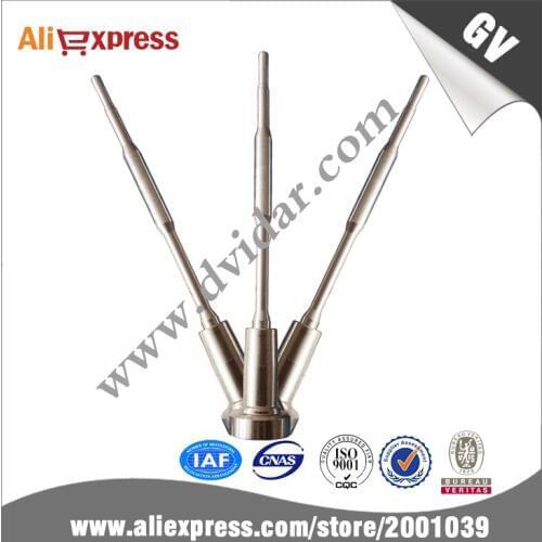 Factory price control valve with shaft F00RJ01657 for BOSCH injector, diesel injector spare parts, big manufacturer in China