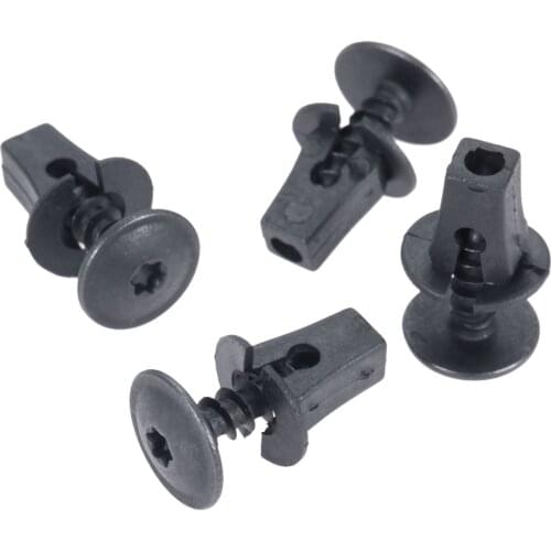 10Sets Fender Liner Mudflap Mudguard Fastener Clips Screws Buckle For VW Passat B5 B6 B7 CC Golf MK6 Tiguan Touran Polo