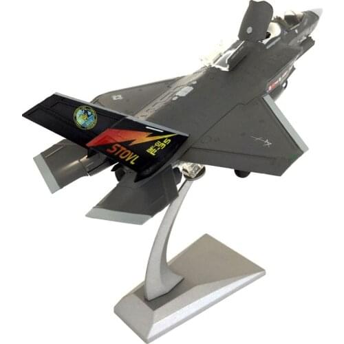 1:72 U.S. Air Force F-35 Lightning B Fighter Simulation Alloy Aircraft Model