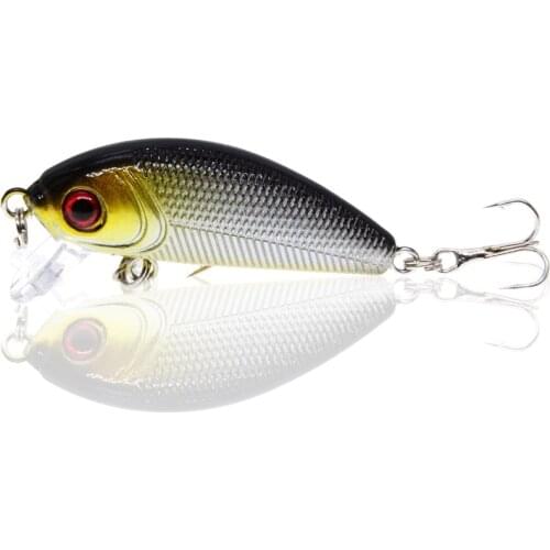 1PCS Wobblers Quality Crankbait Simulation Fishing Lure 5cm 4.5g Jerkbait Floating Hard Bait Bass Carp Pesca Fishing Tackle