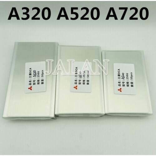 250um OCA Dry Glue For Samsung A320 A520 A530 A720 A730 A750 Lcd Screen Glass Lamination Repair Mitsubishi Oca Adhesive