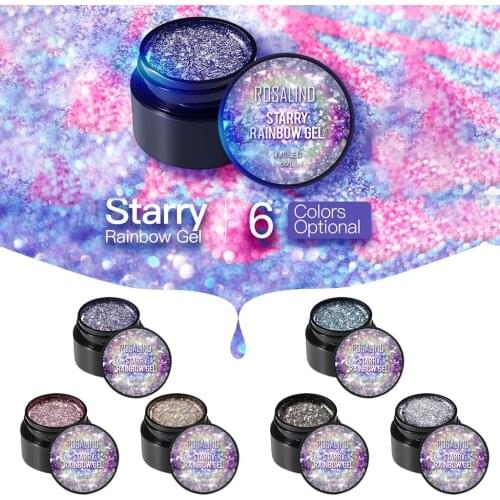 5ml New Fashion Nail Art Stretch Drawing Blinking Star Color Gel Neon Glue Phototherapy Glue Removable Nail Glue Polish Spider