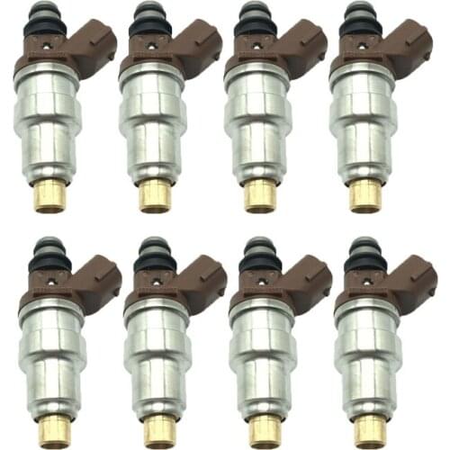 8pcs 23250-75050 Fuel Injector For Toyota 4Runner Tacoma T100 2.7L 23209-79095