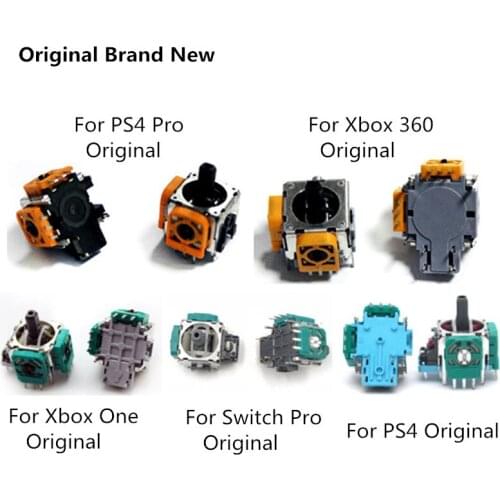 Original Repair Parts 3D Analog Stick Joystick for Xbox one PS4 Xbox 360 Switch Pro Controller