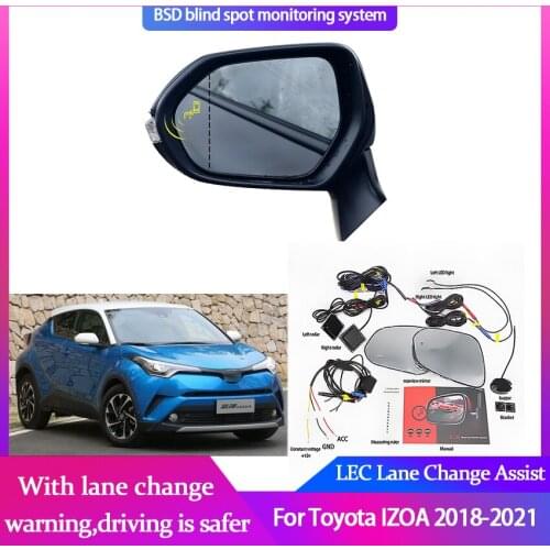 Car BSD BSM Blind Spot Radar Detection System Microwave Sensor Change Driving Reversing Sensor For Toyota IZOA 2018-2021