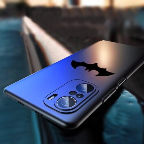 For Xiomi Xiaomi Poco X3 NFC M3 F2 Pro F3 GT Case Cover For Fundas Xiaomi Poco F 3 X 3 GT M 3 Pro Cute Metal Bat Hard Phone Case