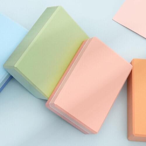 Cotton Cover Pilates EVA Foam Yoga Block Brick Fitness Gym Exercises Stretching Aid Body Shaping Slimming Yoga Block Pillow