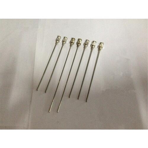 5pcs 80mm Long 25G To 13G Stainless Steel Syringe Needle Dispensing Needle Lab Experiment Needle Flat End