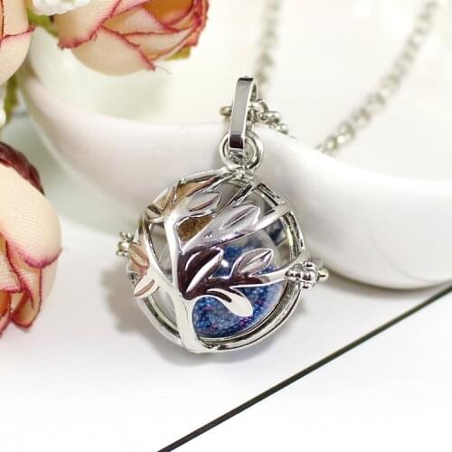 1PC Fillable Tree of Life Urn Locket Cremation JewelryTree of Life Urn Pendant Memory Locket Necklace