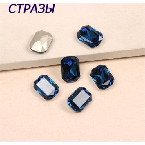 Montana STrass Sew On Rhinestone With Claw Setting Silver Gold Back Fancy Stone With Metal Claw With Holes For garment Jewelry