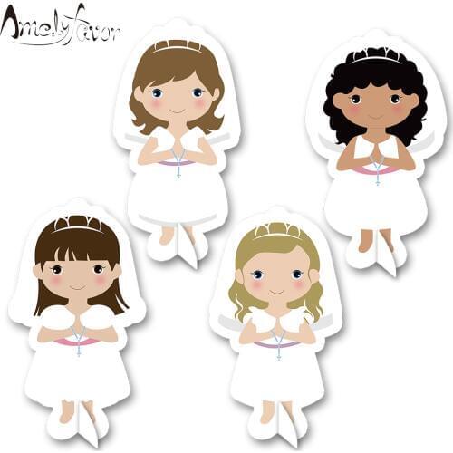 My First Communion Theme Girls Series 2 Table Centerpiece Birthday Festival Event Party Decorations Supplies Girl Party Decor