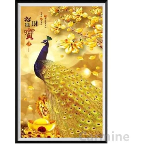 Animal Series Spot DIY 5D Diamond Painting Phoenix Craft Picture Cross Stitch Embroidery Full Round&Square Drill Home Decoration