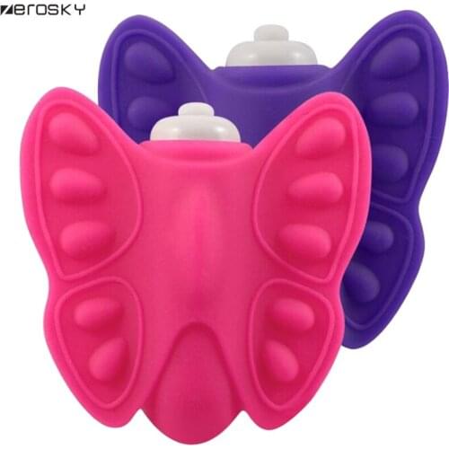 Wearable Butterfly Vibrating Panties Clitoral stimulator G spot Massage Vagina Vibrator Sex Toys for Women Zerosky