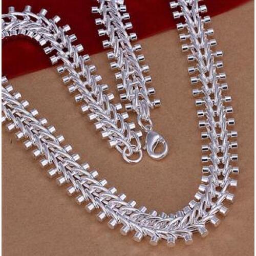 Wholesale fashion jewelry Necklace. M925 Silver color Necklace . Nice Jewelry. Good Quality 228