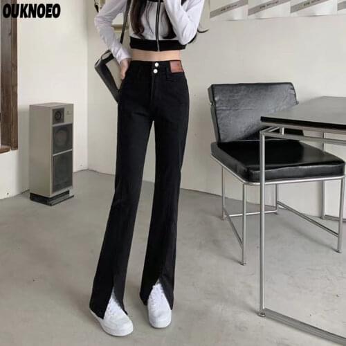 OUKNOEO Women's High Waist Pants