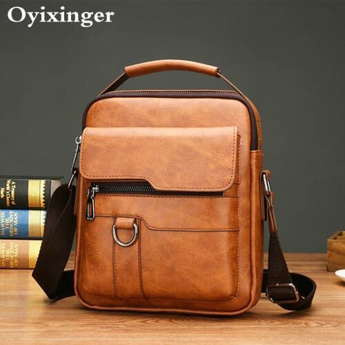 Oyixinger Men's Leather Bags