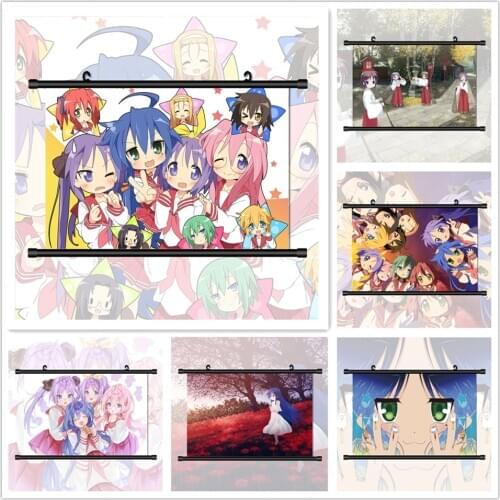 Lucky Star Izumi Konata Anime Manga HD Print Wall Poster Scroll