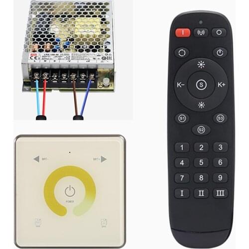 LED Magnetic tracking Light System Dimming accessories 110V - 230V Transformer Dimmable 2.4G RF Remote Control Dali 0-10V Dimmer