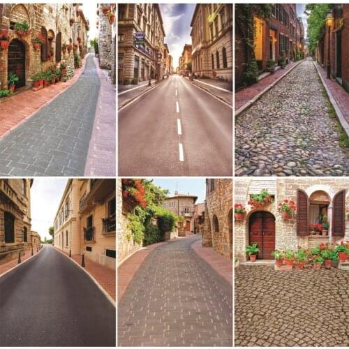 Vinyl Custom Photography Backdrops Prop street Photography Background 200509H-01