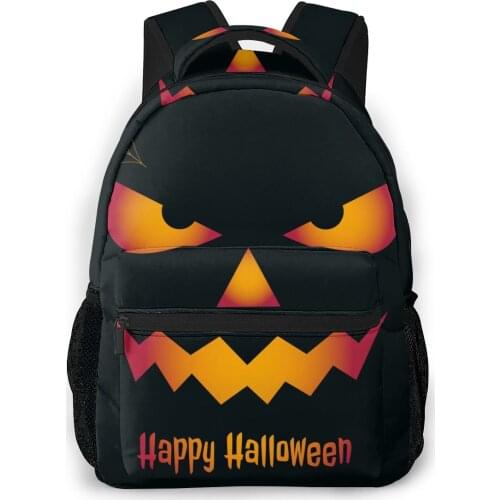 Women Backpack Kids School Bag for Teenage Girls Scary Face Female Laptop Notebook Bagpack Travel Back Pack 2021