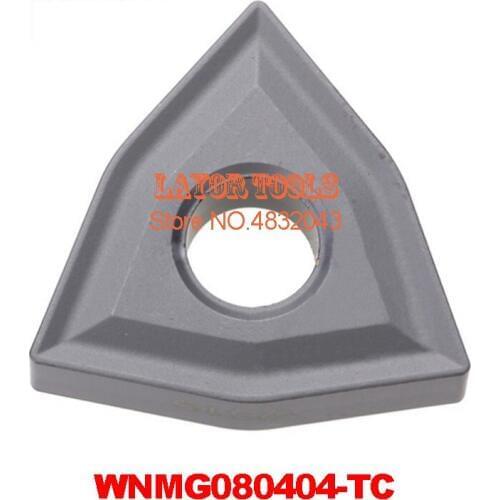 10PCS WNMG080404-TC metal ceramic inserts.ceramic blade, Cutting Tool CNC Tools Lathe cutter tools for MWLNR/WWLNR
