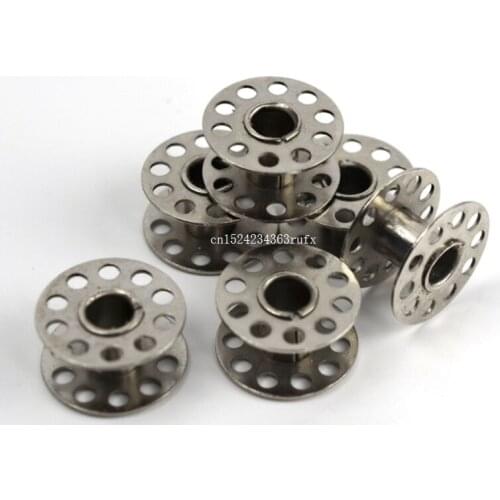 5000pcs Metal Rotary Bobbins for Household Sewing Machine (Silver) for Brother Janome Singer Elna Sewing Machine Reels