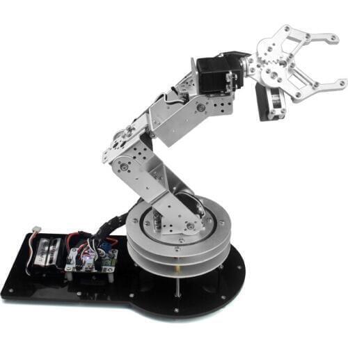6 Degree Of Freedom Mechanical Robot Arm With Base/Remote Control/App Control/6 DOF Robotci Manipulator Can Grap 300g/500g