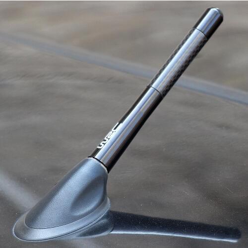 Car Carbon Fiber Short Stubby Mast Antenna for BMW 1 2 3 4 5 6 7 series E39 E60 E90 X1 X2 X3 X4 X5 X6 X7 F10 F30 F48 F16 F22