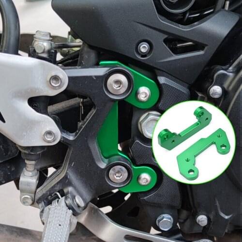 For Kawasaki NINJA 400 NINJA400 NINJA250 NINJA 250 Z400 Z 400 2018-2019 CNC Aluminum Motorcycle Rearset Base Foot Pegs Rear