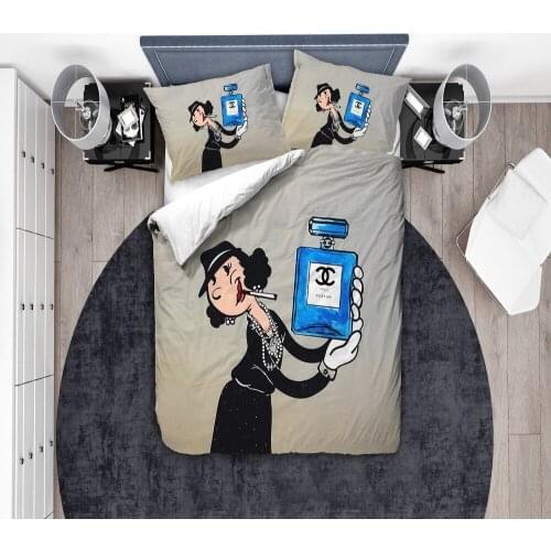 Double Bedding Set Quality Brand 4 Different Sizes 6-4 Pieces Pillowcase Bed Sheet Ornament Pillowcase 100% Cotton Satin