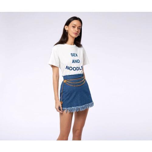 Sex and noodles T shirt women fashion casual top tees t shirt moletom do tumblr t shirt women fashion t shirt