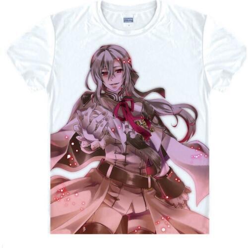 Seraph of the End T-Shirt Shinoa Hiragi Shirt Mans summer t-shirts anime shirt Cute white t-shirts anime dress cosplay gifts a