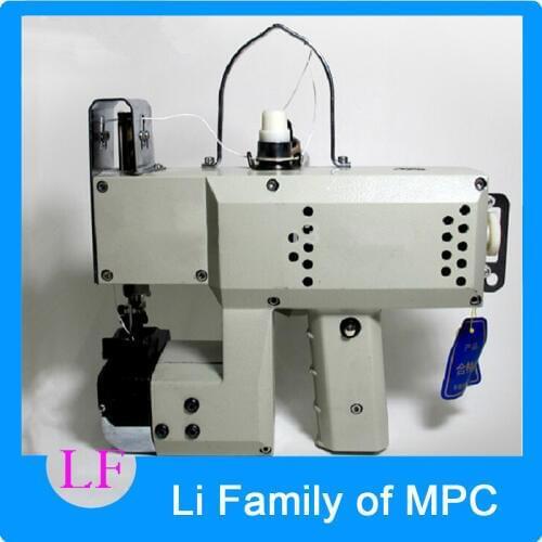 GK9-018 Automatic Tangent Tool Single Needle Thread Chain Stitch Portable Bag Woven Sealing Machine 220V