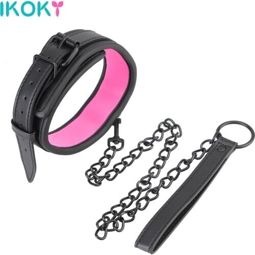 IKOKY Couples Games Bondage Neck Cuff Sex Toys For Women Men Slave Cosplay Adults Erotic Machine Harness Sets Intimated Shop