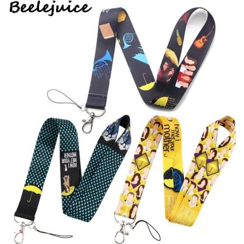 How I Met Your Mother Classical Style Lanyard keys 90s Phone Working Badge Holder Neck Straps Phone Hang Ropes webbings ribbons