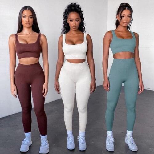VIP Link For Customer,Women Sports Suit 2Pcs U-Shpae Yoga Set Push Up Crop Tops Workout Tracksuit Gym Set Sexy Streetwear