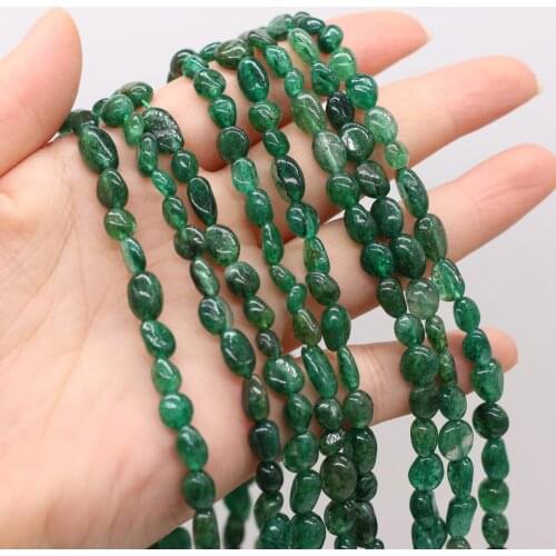 Hot Selling Natural Stone Irregular Green Apatite Loose Beads For DIY Jewelry Making Necklace Bracelet Earrings Accessory