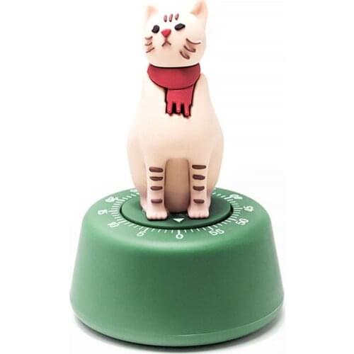 Cartoon Mini Time Countdown Timer Kitchen Baking Time Reminder, 60 Minutes Mechanical Stopwatch Timer, Students Time Manager