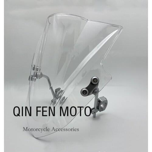 Clear Front windshield lens holder Fit For Kawasaki NINJA250/300 EX300 13-14-15-16