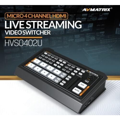 AVmatrix HVS0402U video switcher mixer
