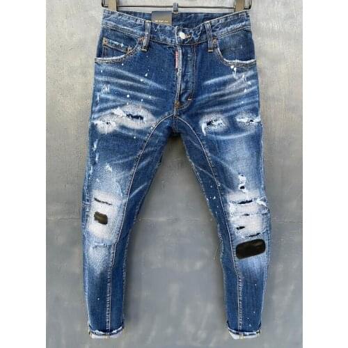 Vintage streetwear classic,Authentic,DSQUARED2,Retro,Italian brand ,Women/Men Jeans,locomotive,Jogging jeans,DSQT151